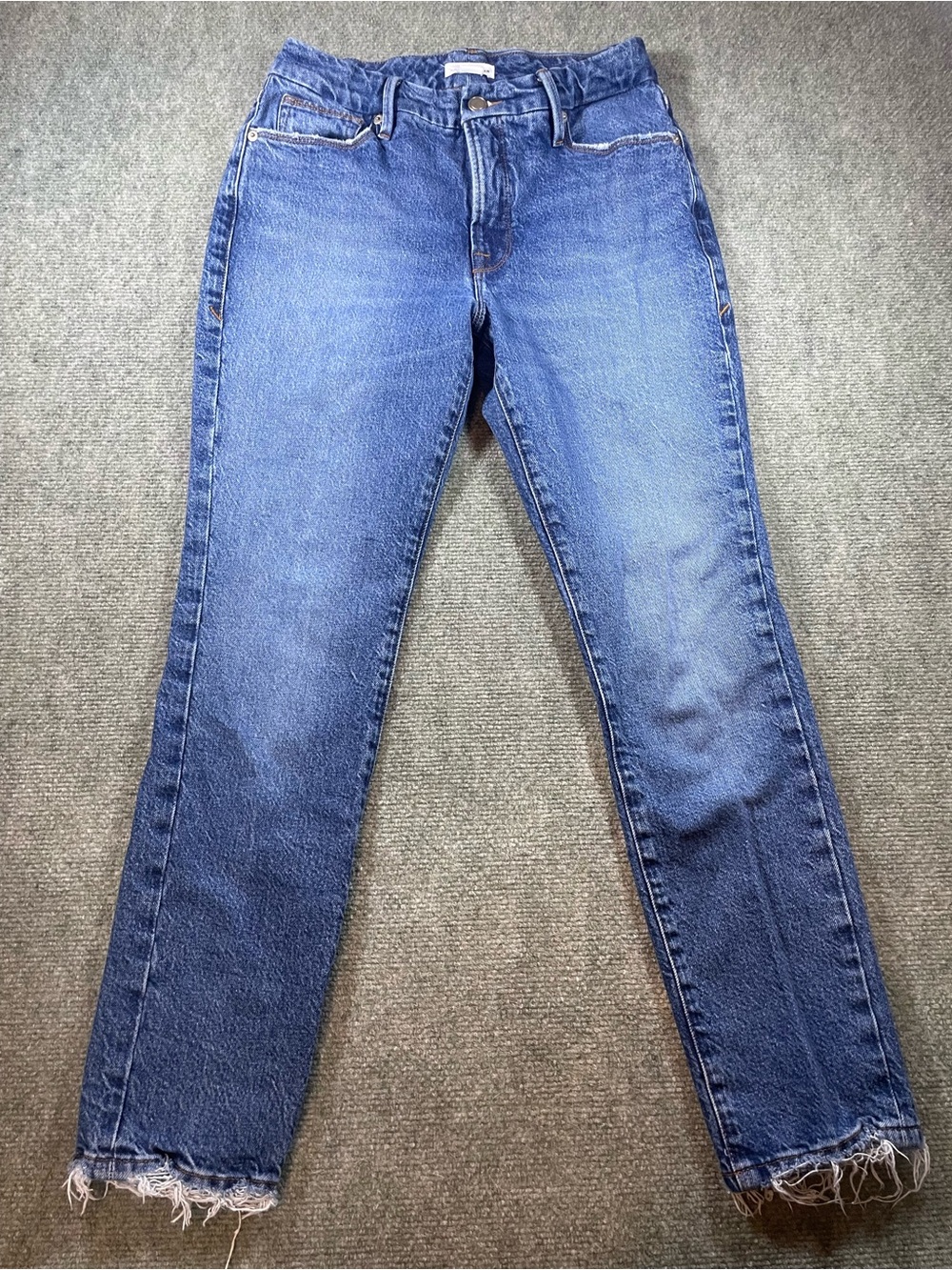 Good American Good Legs Straight Jeans 0/25